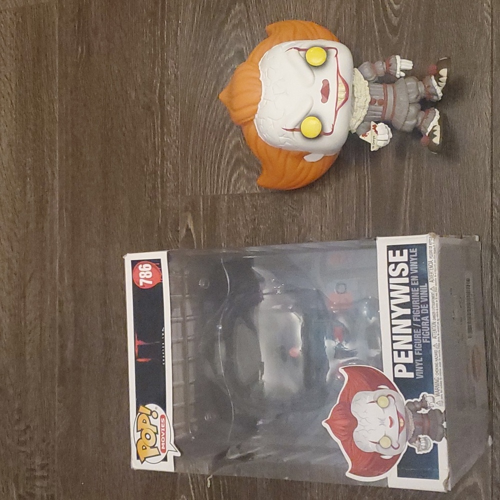 🎈Pennywise Funko Pop #786 10IN Collectible 🎈IT Movie Figure